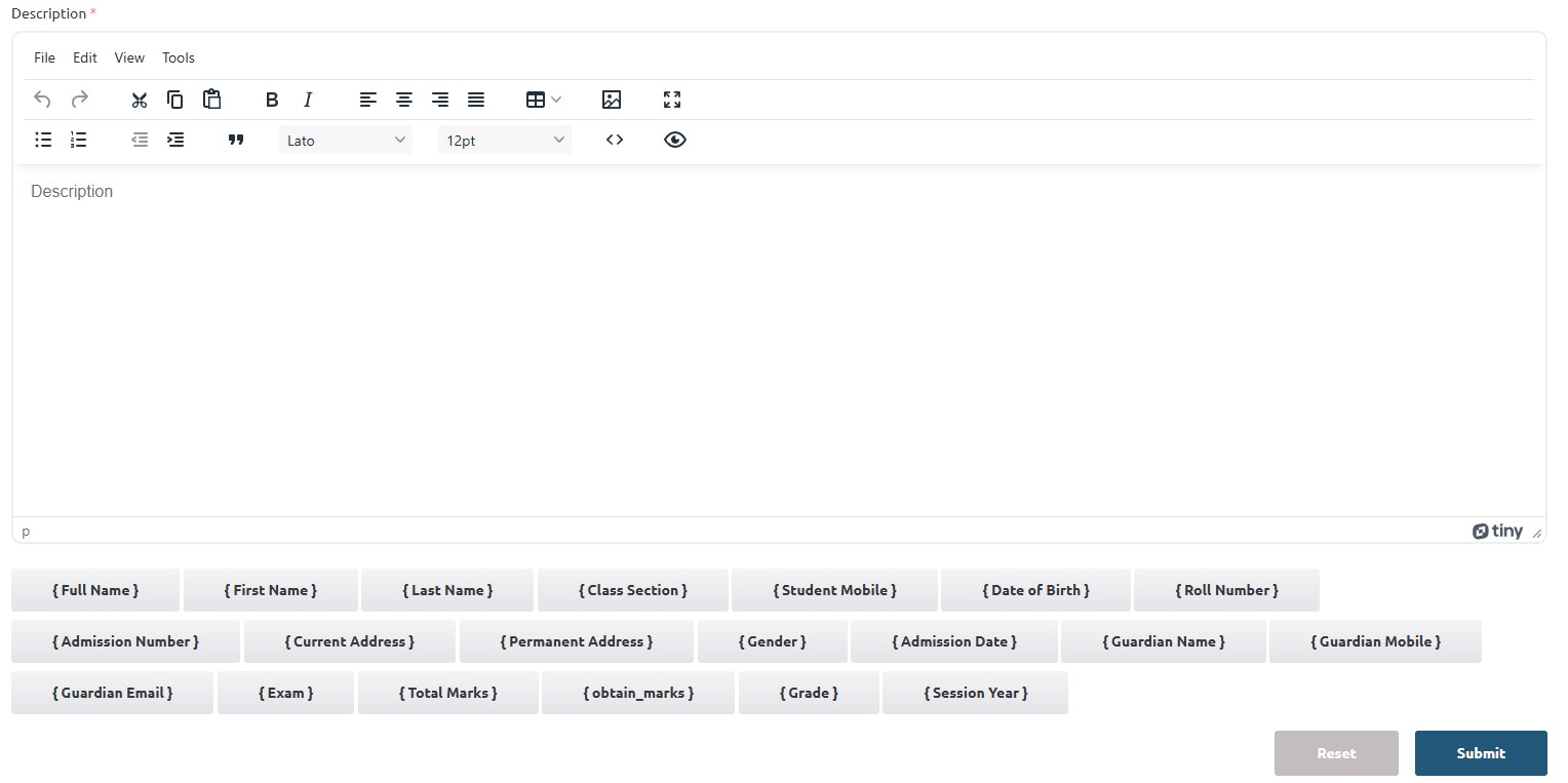 Certificate Template